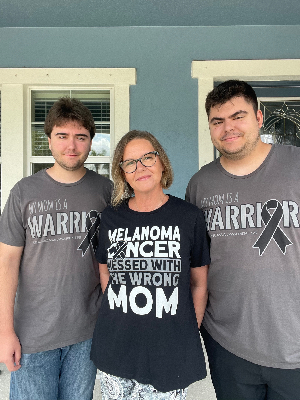 Melanoma messed with the wrong family!