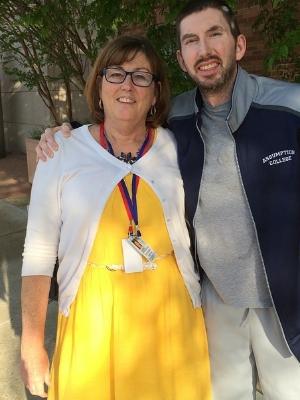 May 14th 2015 at the NIH in Bethesda. Shane received his "new" cells that day
